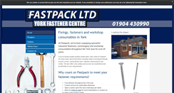 Desktop Screenshot of fastpack-york.co.uk